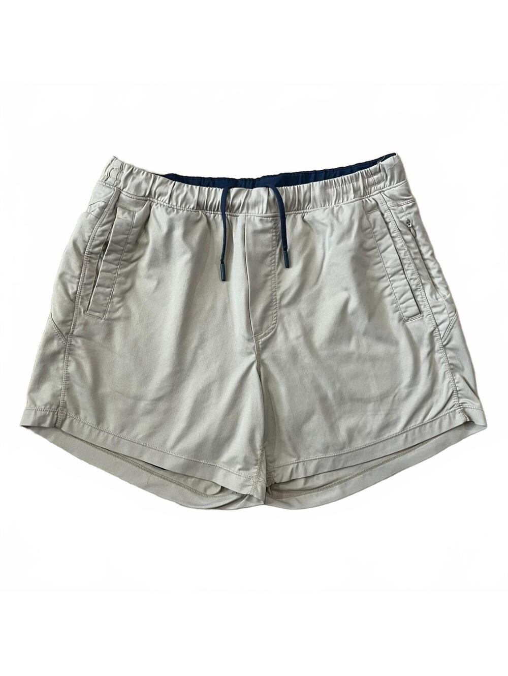 Birddogs Mens Khaki Tan Lined Athletic Shorts 5" Size XL Short